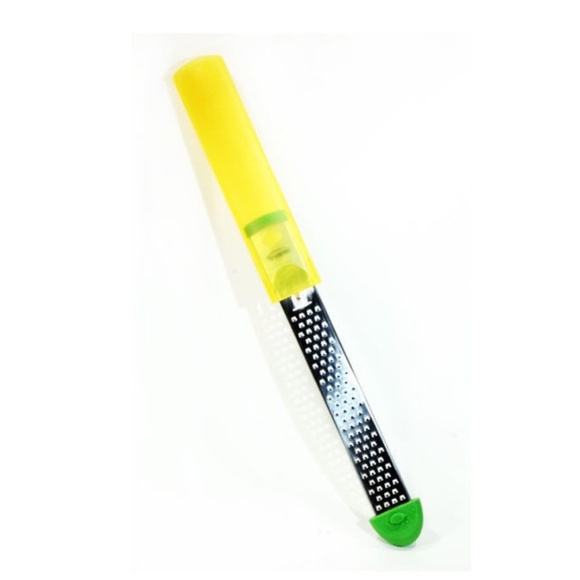 Trudeau Zest Micro Grater Stainless Steel Blade/Retractable Handle/Food Tool NIB - Picture 1 of 4